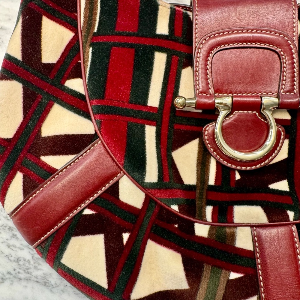 Geometric Patterned Women's Bag - image 2
